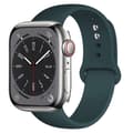 Apple Watch Silikonerem 38mm/40mm/41mm Mörkgrön Large