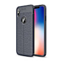 Miniatyrbillede 1 af 9: Skyddande Skal till iPhone XS Max Marinblå