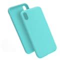 iPhone XR - Silikonskal i Matt-design Mint