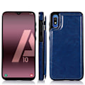 Pikkukuva 1 / 11: Effektfullt Skal med Korthållare - Samsung Galaxy A10 Mörkblå