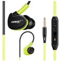 Miniatyrbillede 4 af 11: Sport In-ear Hörlurar med Mic (Earphone) Grön