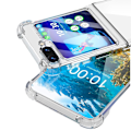 Pikkukuva 6 / 11: Stilrent Hybridskydd  Perfekt för Galaxy Z Flip 6 Transparent