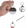 Miniatyrbilde 6 av 8: Smidig Utdragbar Nyckelring Silver