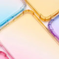 Pikkukuva 8 / 11: Elegant Silikonskal - Samsung Galaxy A21S Svart/Guld