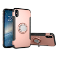 Miniatyrbilde 11 av 11: Robust Skyddsskal med Ringhållare till iPhone XS Max Blå