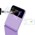 Miniatyrbillede 10 af 10: 3-PAK Kameralinsebeskyttere Standard HD Samsung Galaxy Z Flip 4 Transparent