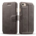 Miniatyrbillede 3 af 6: JUPER - Läderfodral med Plånbok till iPhone 6/6S Plus Ljusbrun
