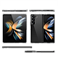 Miniatyrbilde 7 av 11: Slitstarkt Hybridskal - Perfekt för Galaxy Z Fold 6 Transparent