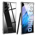 Samsung Galaxy S22 Ultra - Stilsäkert Robust Skyddsskal Transparent