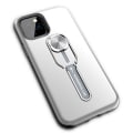 Miniatyrbilde 8 av 11: iPhone 12 Pro - Skal med Hållare Silver