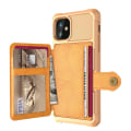 Miniatyrbillede 10 af 11: Stilfuldt glat cover med kortrum - iPhone 12 Mini Brun