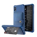 Professionellt Skal med Kortfack - iPhone XR Blå