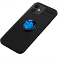 Pikkukuva 4 / 11: Stilsäkert AUTO FOCUS Skal med Ringhållare - iPhone 12 MIni Svart/Röd