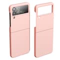 Stötdämpande matt fast PC-skal för Samsung Galaxy Z Flip 4 Rosa