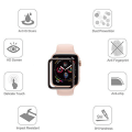 Miniatyrbillede 3 af 11: 3D Full Glue Skærmbeskyttelse til iWatch 4/5 40mm og 44mm Svart 40mm