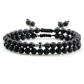 Pikkukuva 6 / 10: Stilsäkert Kularmband (Kors) Matte Svart