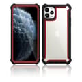 iPhone 11 Pro Max - Exklusivt Stöttåligt Skal Svart/Röd