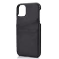 Praktisk cover med kortrum - iPhone 11 Pro Max Svart