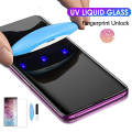 Miniatyrbillede 1 af 11: Sk�rmskydd | UV | Inkl. Appliceringskit | Note 10 | ProGuard Transparent/Genomskinlig