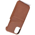 Miniatyrbillede 9 af 11: Praktisk cover med kortrum - iPhone 11 Pro Max Brun