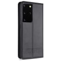Pikkukuva 10 / 11: Smidigt (Yazunshi) Plånboksfodral - Samsung Galaxy S21 Ultra Mörkbrun