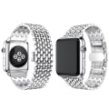 Miniatyrbilde 3 av 8: Robust Länk till Apple Watch 44mm (4)(Rostfritt Stål) Svart