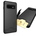 Miniatyrbillede 9 af 10: Praktiskt Skal med Kortfack JENSEN - Samsung Galaxy S10+ Grå