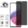 Miniatyrbilde 2 av 11: 2-PACK Samsung Galaxy S23 FE Skärmskydd Anti-Spy HD 0,3mm Transparent
