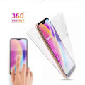 Miniatyrbillede 2 af 10: Dobbelt silikone cover Touch funktion - Huawei P Smart 2019 Blå