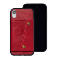 Miniatyrbilde 5 av 11: iPhone XR - Skyddande Skal med Korthållare Svart