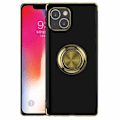 Miniatyrbillede 9 af 11: Stilsäkert Skal med Ringhållare - iPhone 13 Guld