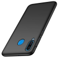 Miniatyrbilde 2 av 6: Skyddande Stilsäkert Skal (Mattbehandlat) - Samsung Galaxy A40 Svart