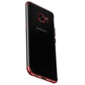 Samsung Galaxy S7 Edge - Exklusivt Skyddsskal i Silikon Röd