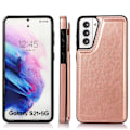 Miniatyrbillede 7 af 11: Professionelt etui med kortrum - Samsung Galaxy S21 Marinblå