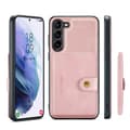 Samsung Galaxy S23 Plus - Smidigt Skal med Kortfack Roséguld