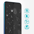 Pikkukuva 6 / 8: Huawei Y6 2019 Skärmskydd 2.5D 4-PACK med Ram HD-Clear ProGuard Svart