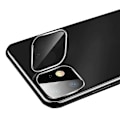 Pikkukuva 1 / 11: ProGuard iPhone 11 Pro Max Bakre Kameralinsskydd + Metalram Svart