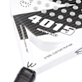 Miniatyrbillede 4 af 11: Kraftfullt Slittåligt Padel Racket CAMEWIN Vit
