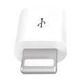 Miniatyrbild 5 av 10: Adapter Micro-USB till Lightning 2in1 Laddning + Dataöverföring Svart