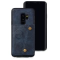 Miniatyrbilde 5 av 11: Samsung Galaxy S9 - Genomtänkt Retro Skal med Korthållare Grå