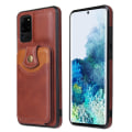Pikkukuva 6 / 11: Ammattimainen kuori korttikotelolla - Samsung Galaxy S20 Ultra Mörkblå Mörkblå