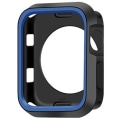 Miniatyrbillede 7 af 11: Kraftfullt Tunt Skyddsskal - iWatch 4/5 Svart/Vit 40mm