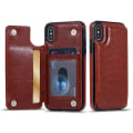 Miniatyrbillede 11 af 11: iPhone XS Max - Etui med Pung/Kortlomme Svart