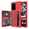 Miniatyrbillede 2 af 11: Samsung Galaxy S20 Plus - Elegant Skyddsskal med Kortfack Roséguld
