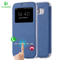 Miniatyrbild 4 av 11: Fodral med Smartfunktion - Samsung Galaxy A7 (Modell 2017) Vit