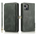 Pikkukuva 1 / 11: Tyylikäs ja käytännöllinen lompakkokotelo - iPhone 13 Mörkgrön