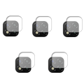 Miniatyrbillede 7 af 7: 2-PACK Xiaomi Redmi 9C NFC Kameralinsskydd HD-Clear 0,3mm Transparent