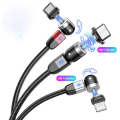 Miniatyrbild 1 av 2: Magnetisk Lightning iPhone Laddare Black 1M