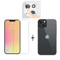 3-PACK 3in1 Fram- & Baksida Kameralinsskydd 0,3mm iPhone 14 Plus Transparent