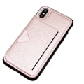 Miniatyrbilde 2 av 9: Elegant Skal med Korthållare (Hanman) - iPhone XR Mörkblå